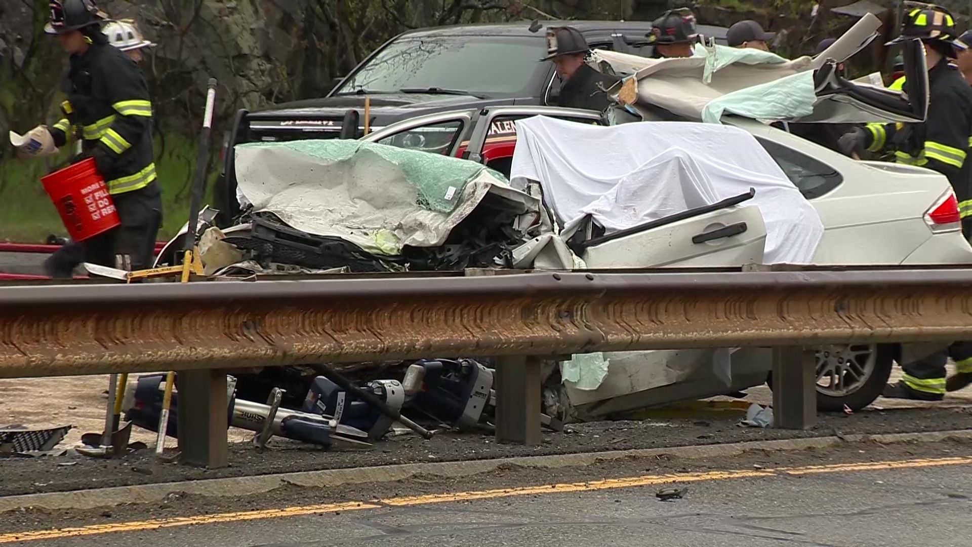 Two-car crash in Salem sends two to hospital, clogs traffic