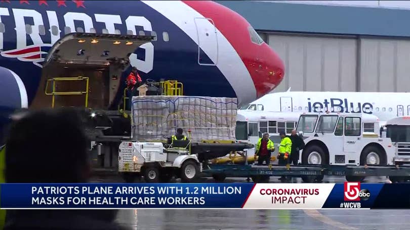 Health care workers fly to Super Bowl aboard Patriots plane