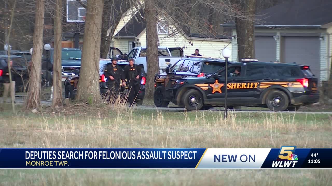 Police: Manhunt underway in Clermont County after man shoots victim in the foot, flees