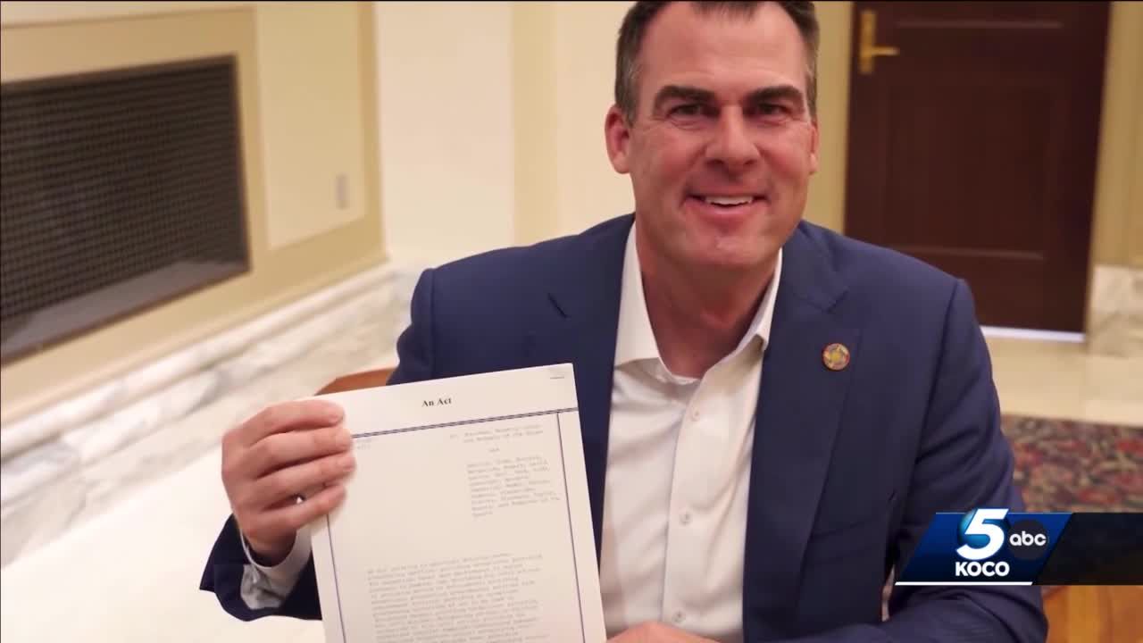 Gov. Kevin Stitt says he won't support bill punishing women for abortions