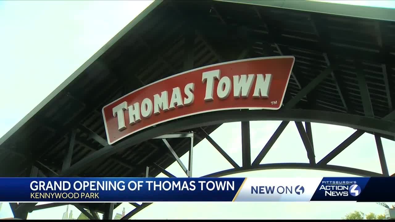 Kennywood] is liquidating all Thomas Town and Steelers merchandise