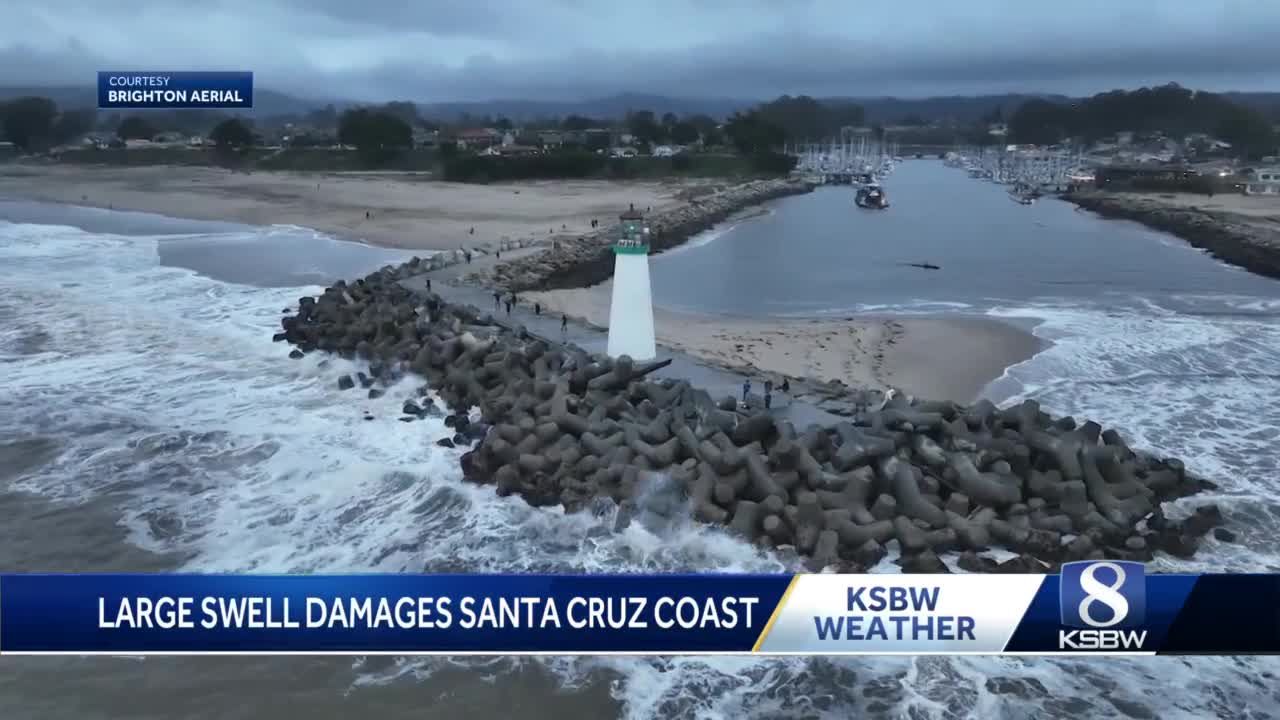 Large swell Forecast is expected to hit Santa Cruz harbor