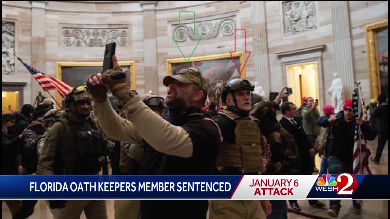 Florida man sentenced for Jan. 6 Capitol riot