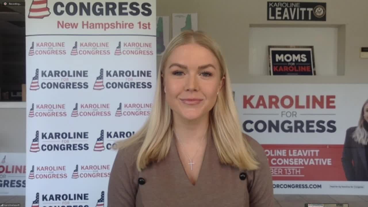 Full video: Republican 1st District candidate Karoline Leavitt answers  voters' questions