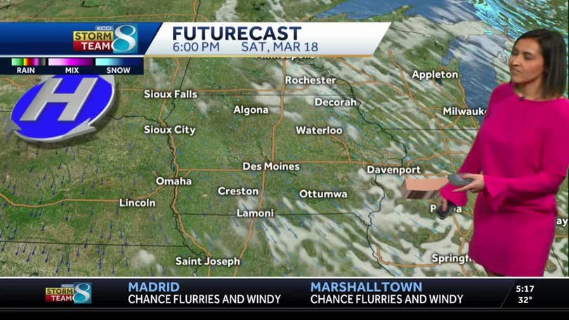 Turning Windy & Colder Tonight With a Chance of Scattered Snow Showers, Forecast