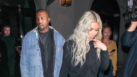 preview for Kim Kardashian and Kanye West Attend Friend's Birthday Dinner Amid Kylie Jenner Labor Rumors