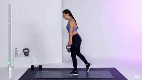preview for 20-Minute Total Body Kettlebell Workout With Tatiana Lampa