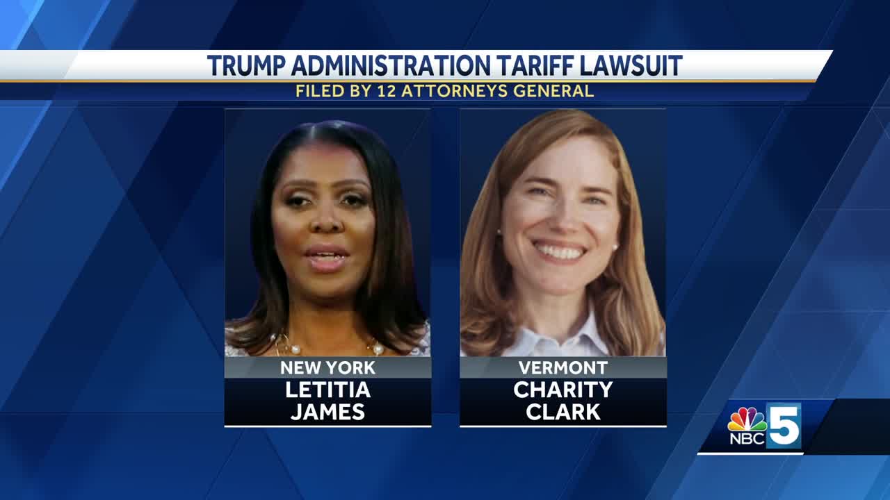 New York, Vermont attorneys general join multi-state lawsuit suing Trump administration over tariffs