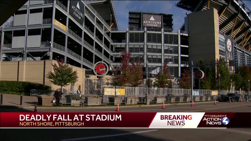 Fan dies after fall from escalator at Steelers' Acrisure Stadium