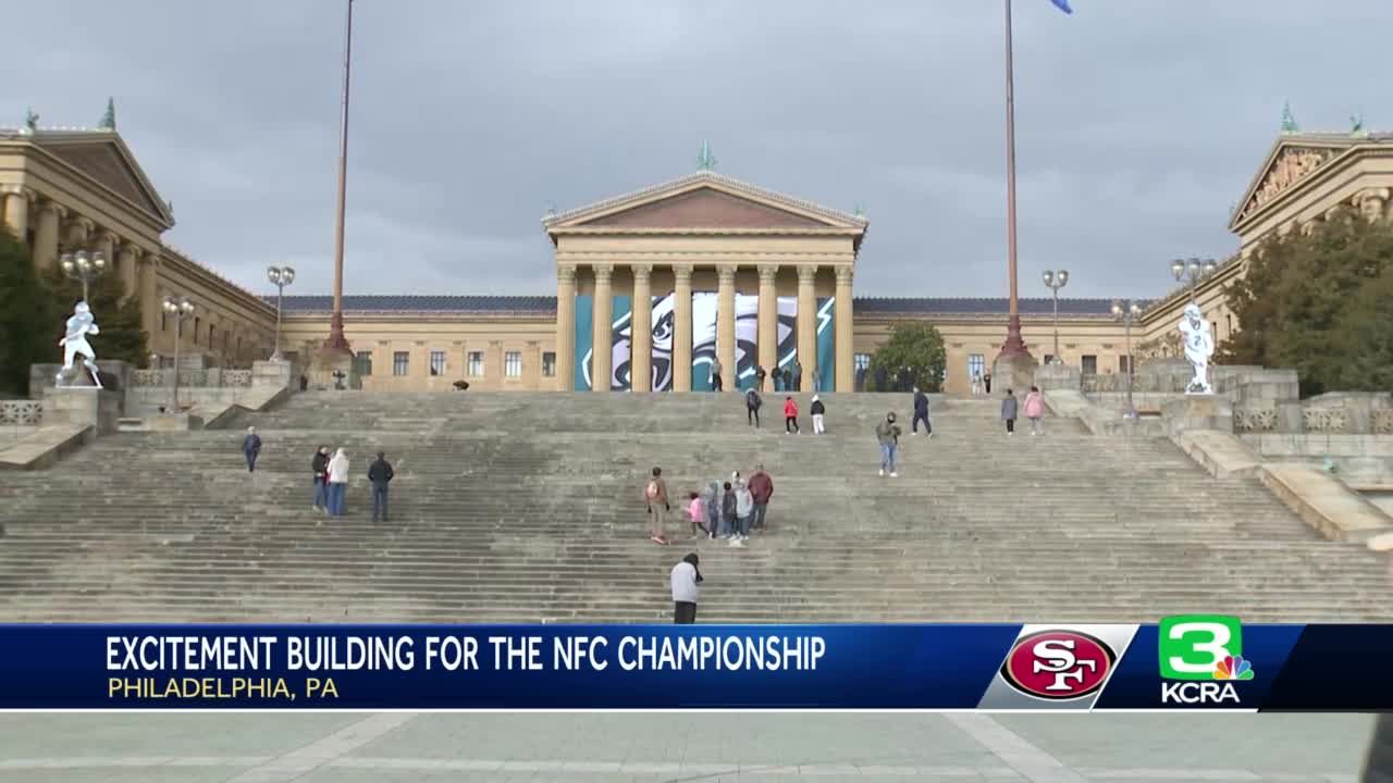 Excitement builds in Philadelphia for the NFC Championship