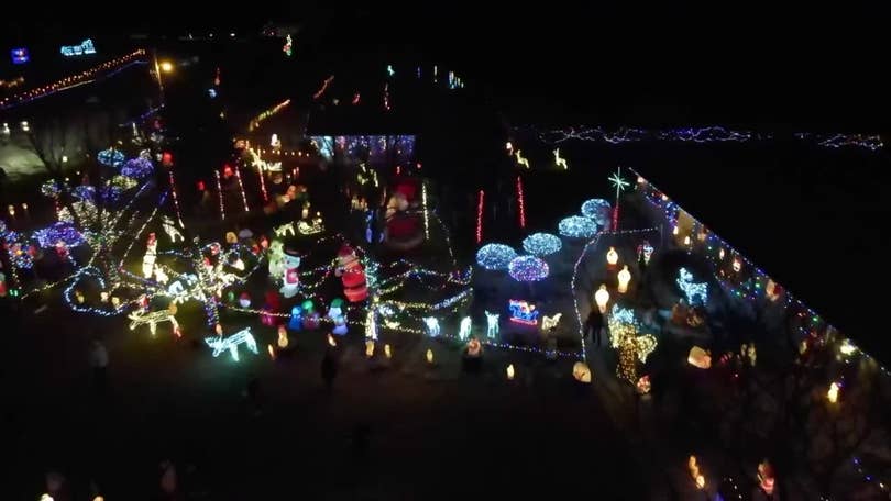 Le Mars Ia Christmas House 2022 Massive Iowa Christmas Light Display Has Big Impact