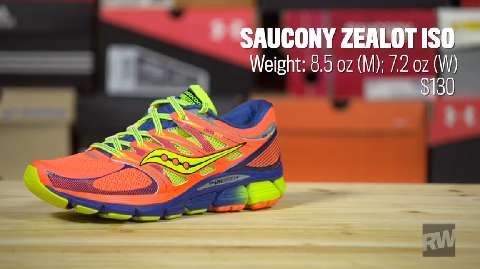 saucony men's zealot iso running shoe
