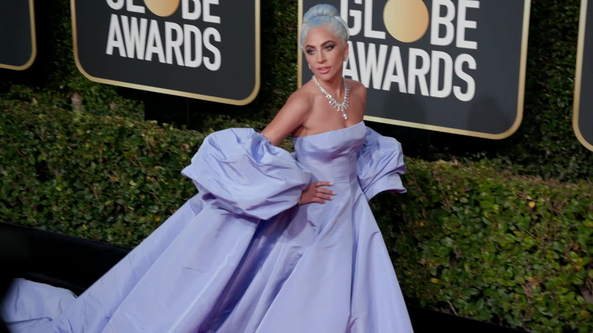 Lady Gaga at the 2019 Golden Globes