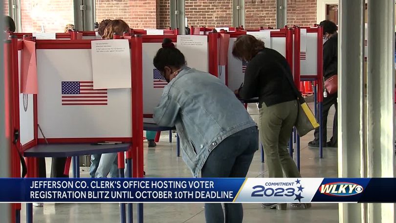 Voter registration surged in Kentucky before deadline