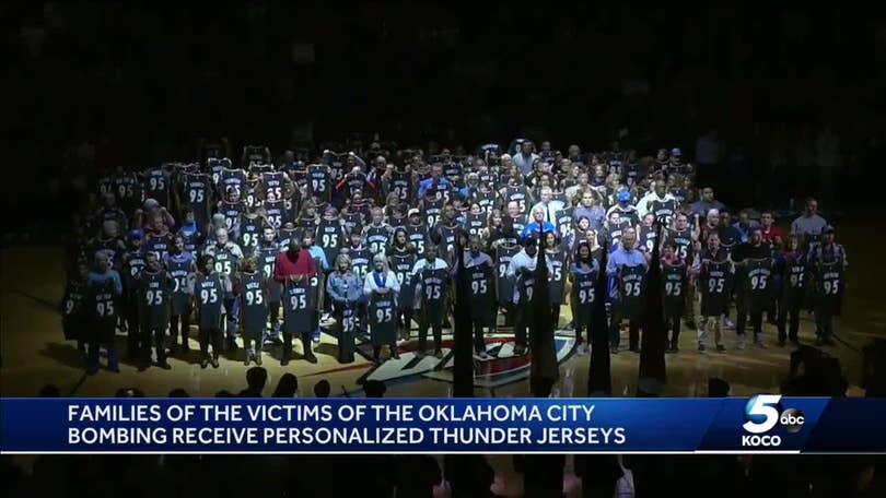 Thunder and OKC National Memorial Museum team up to pay tribute with new City  Edition uniforms