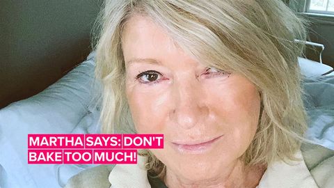 preview for Martha Stewart gives out strict beauty rules for quarantine