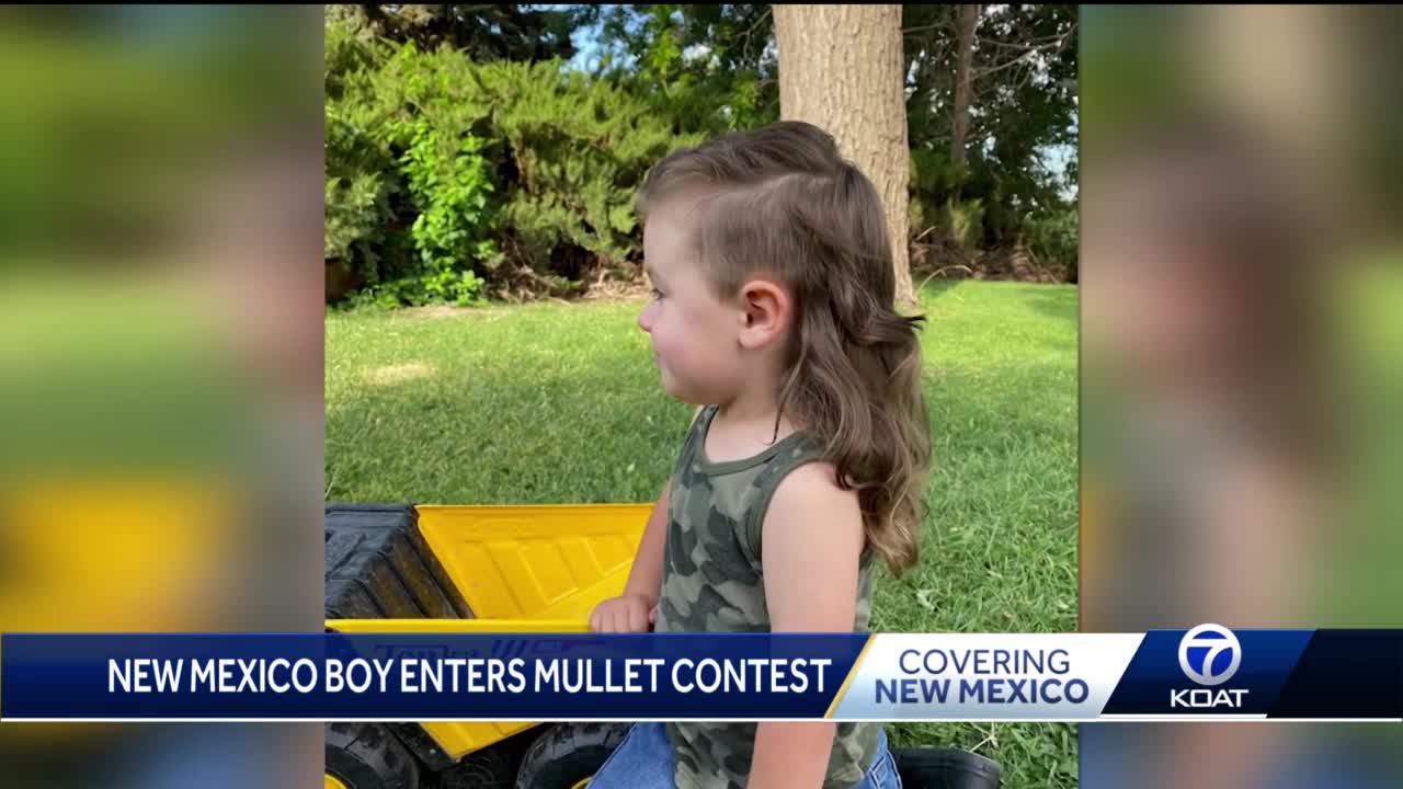 North Texas boy hopes to be named 'Mullet Champ'