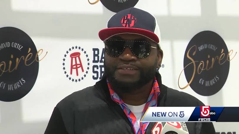 Big Papi records wake-up calls for Boston students