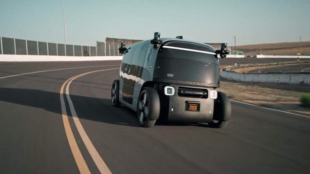 preview for Amazon Zoox, el vehículo autónomo urbano definitivo