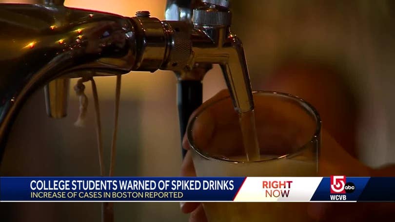 Mass. school warns students of drink-spiking at area bars Mass. school warns students of drink-spiking at area bars