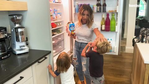 preview for Jessie James Decker Shares Her Must-Have Coffee Creamer In The Latest Episode Of 'Fridge Tours'