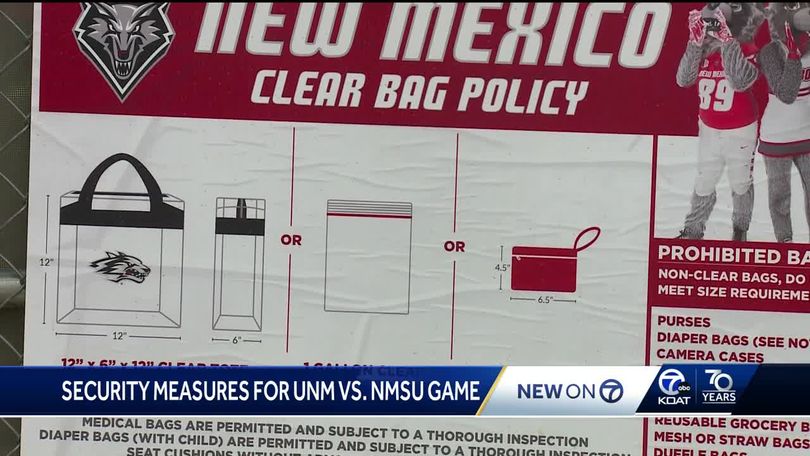NM State Clear Bag Policy - New Mexico State University Athletics