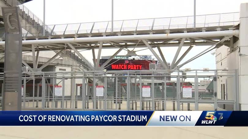 paul brown stadium interior renovations, work