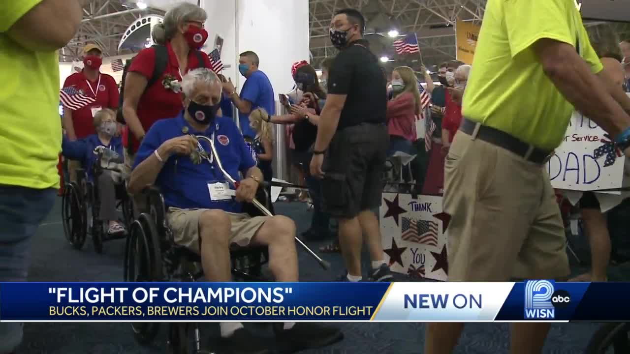 Stars and Stripes Honor Flight teams up with Packers, Brewers and