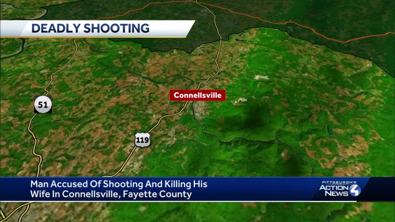 Man accused of shooting wife in Connellsville