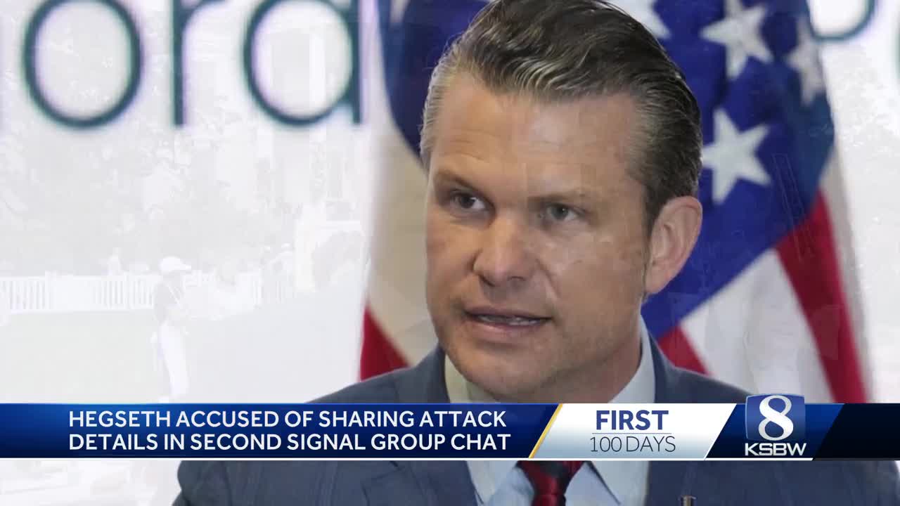 Calls to fire defense secretary Pete Hegseth grow over alleged sharing of military plans