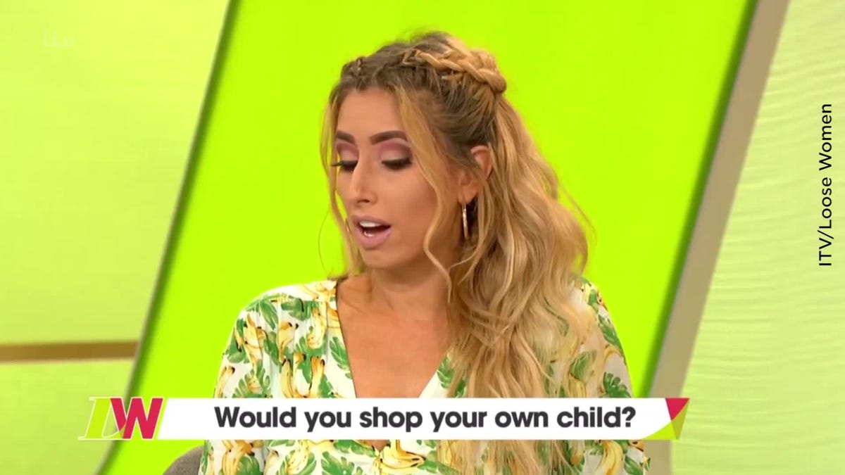 Stacey Solomon baby weight