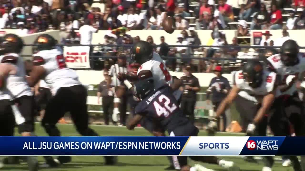 WAPT and ESPN will air Jackson State Football games this season