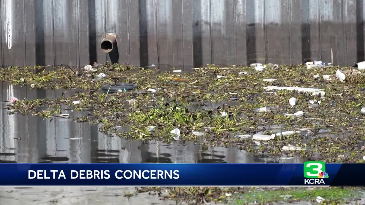 Garbage and debris pileup along Delta raises concerns for Stockton resident