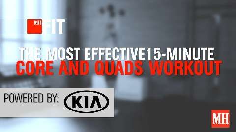 preview for The Most Effective 15-Minute Core and Quads Workout