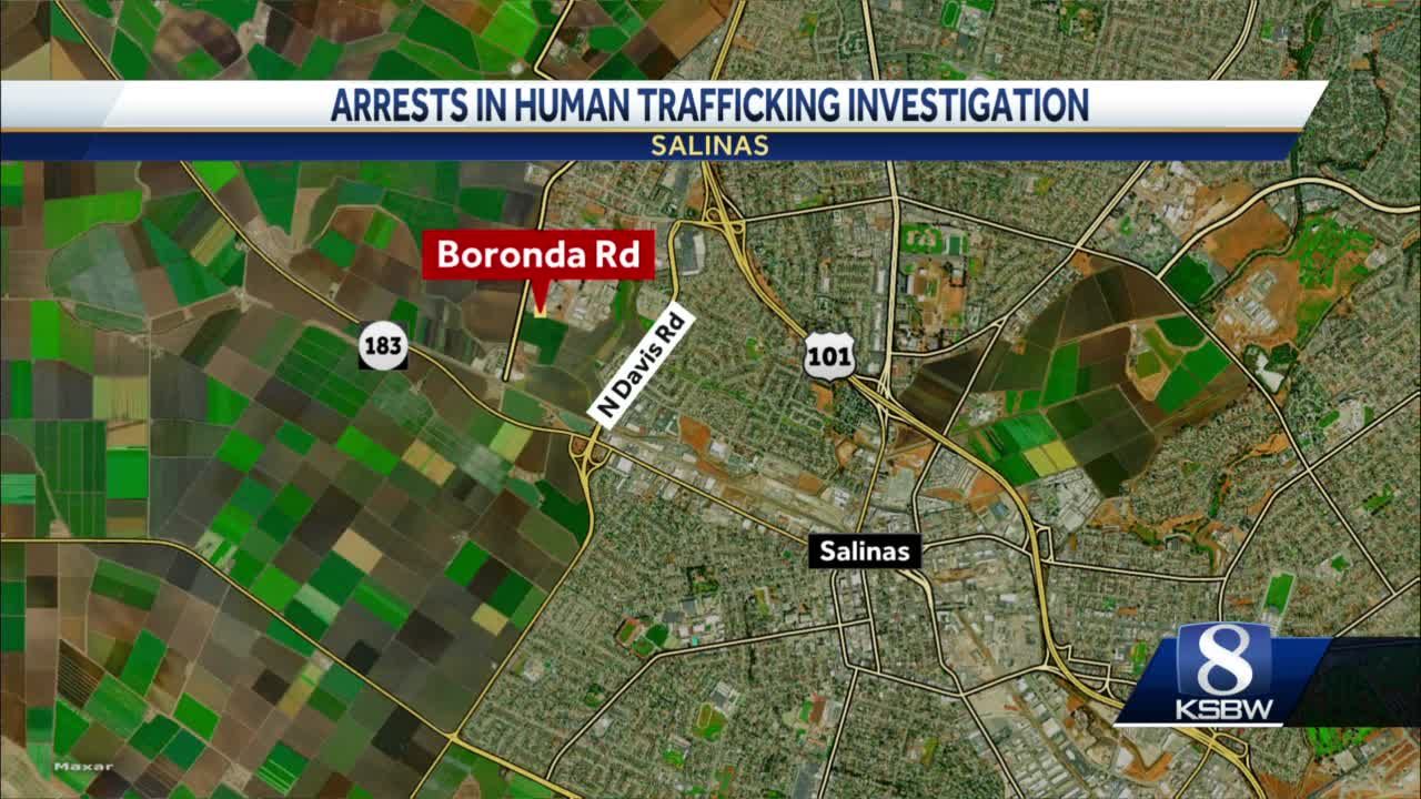 3 arrested as police bust suspected human trafficking in Salinas