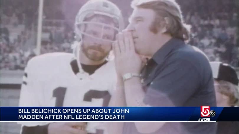 Bill Belichick pays tribute to John Madden during Patriots