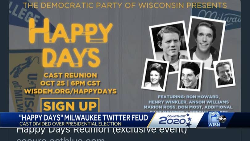 Not All Happy Days Cast Members Happy About Fundraiser For Wisconsin Democratic Party