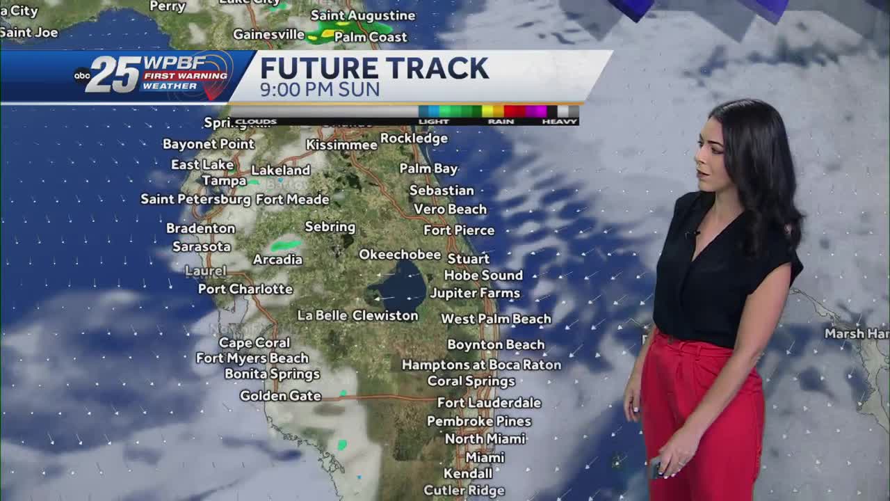 Hot conditions today and a slight cool down this week