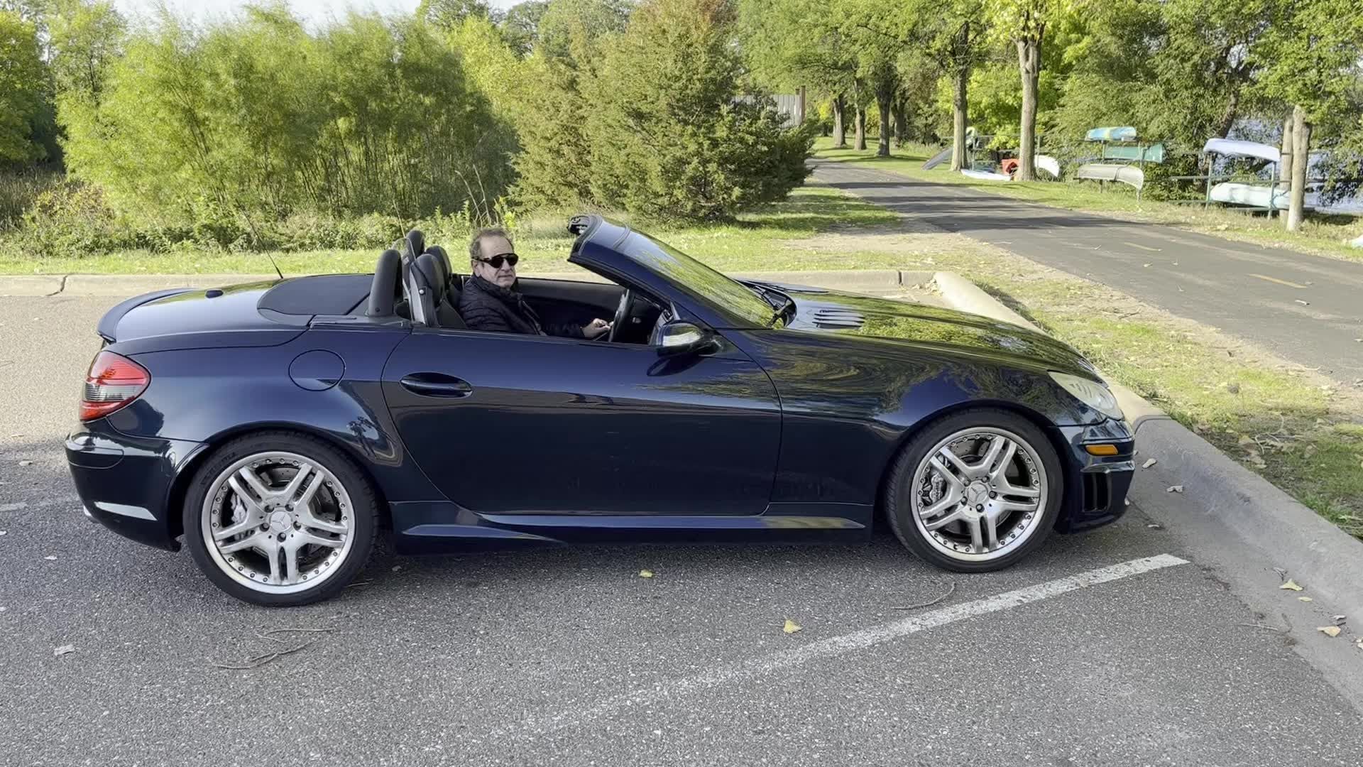 Supercharged 2006 Mercedes-Benz SLK55 AMG for sale on BaT Auctions 