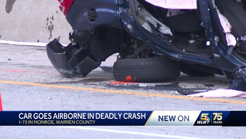 One dies, five injured in three-car crash near Monroe