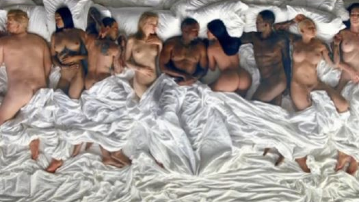 preview for Kanye West explains controversial new music video