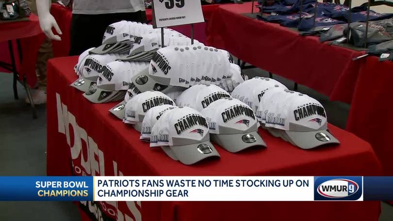 Patriots fans 'gear up' for Super Bowl