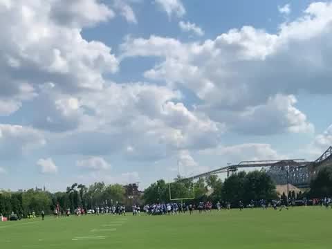 VIDEO: Brawl breaks out between Bengals, Rams during practice