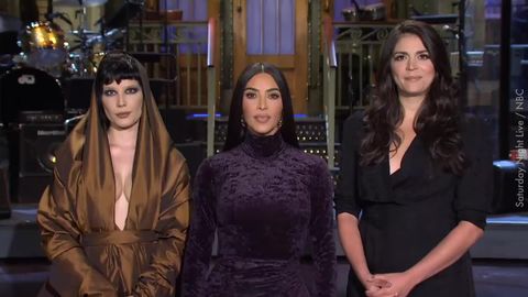 preview for Kim Kardashian West Isn’t Nervous About Hosting SNL