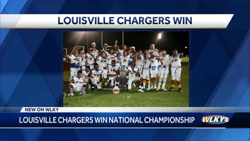 Louisville youth football team brings home national championship