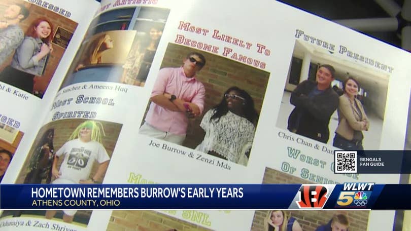 Burrow's hometown rallies around the Bengals quarterback