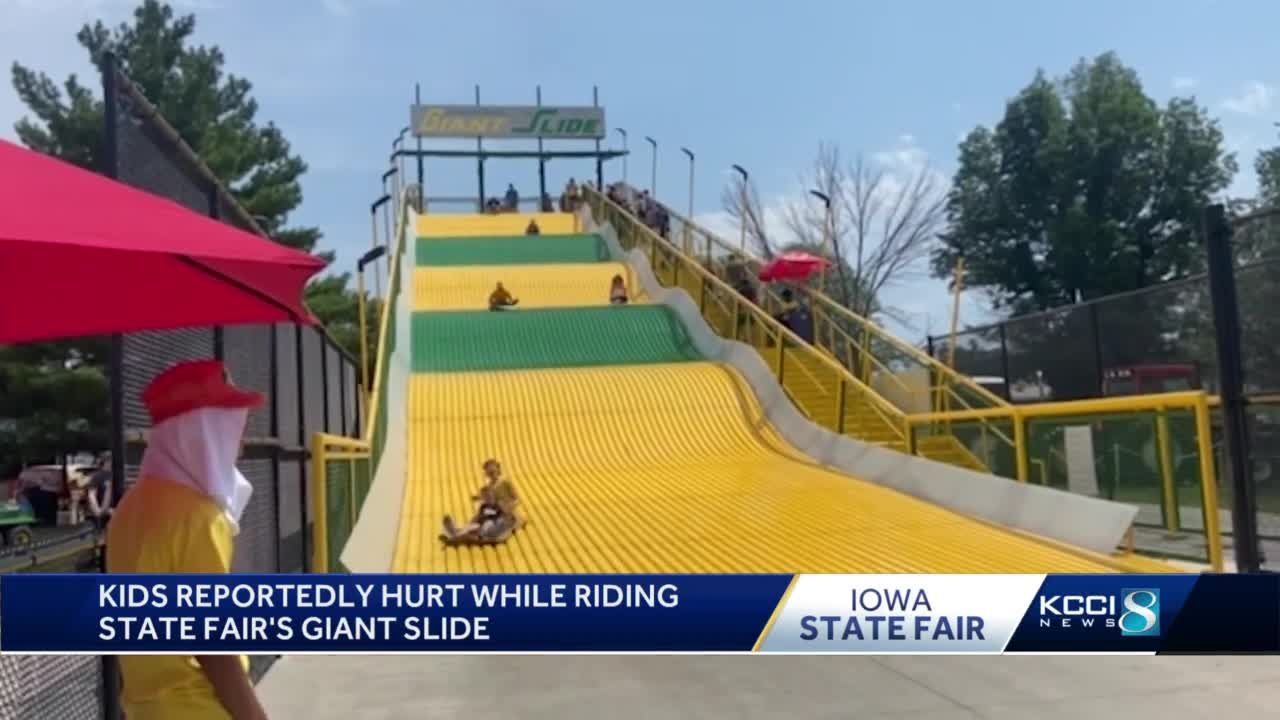 Kids reportedly hurt while riding State Fair's Giant Slide