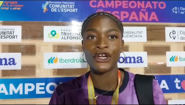 preview for Tessy Ebosele: "Yo también he flipado con mis saltos"