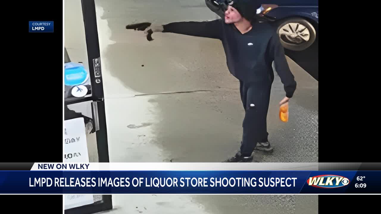LMPD trying to identify liquor store shooter who left someone paralyzed