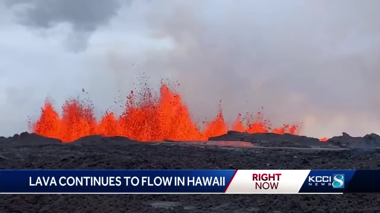 West Des Moines family surprised by Mother Nature while on vacation in Hawaii
